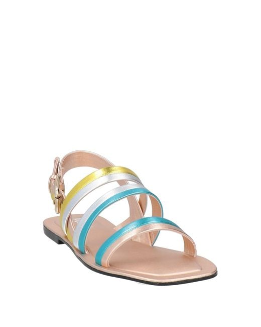 Pollini Multicolor Sandals Leather