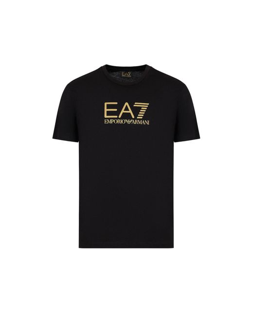EA7 T-shirts in Black für Herren