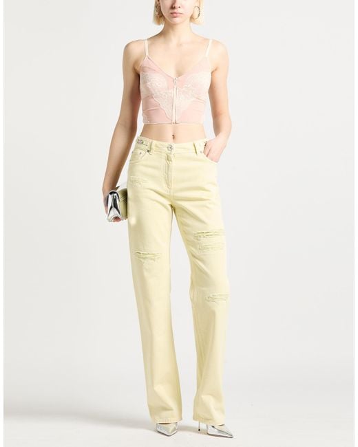 Versace Natural Pants Cotton