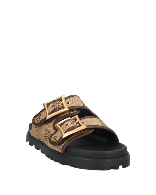 MCM Brown Sandals