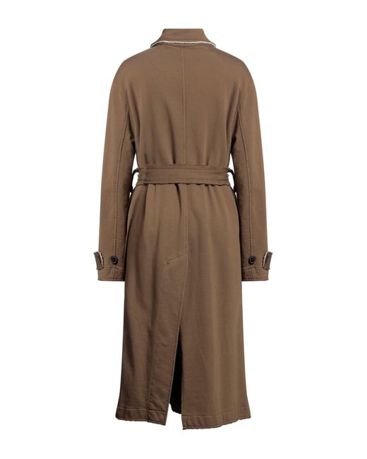 Dries Van Noten Brown Overcoat & Trench Coat