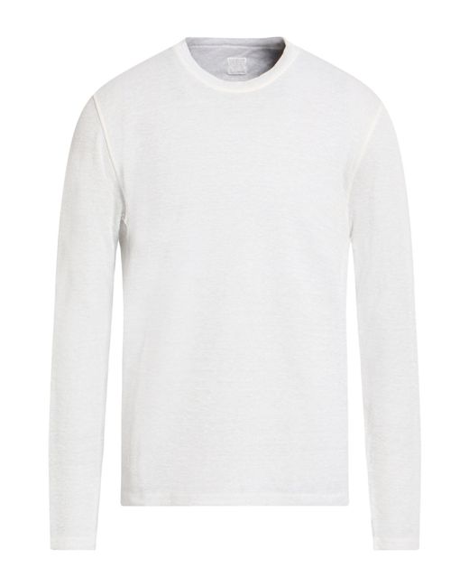 Pullover 120% Lino de hombre de color White