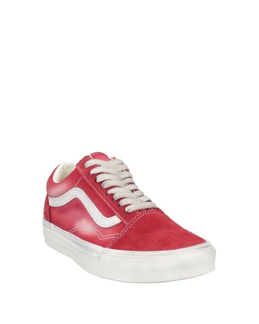 Vans Pink Sneakers Leather for men