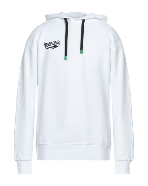 Sudadera DISCLAIMER de hombre de color White