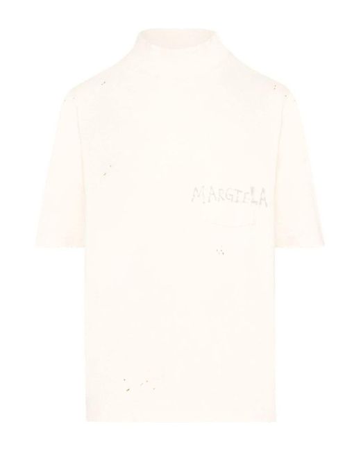 Camiseta Maison Margiela de hombre de color White