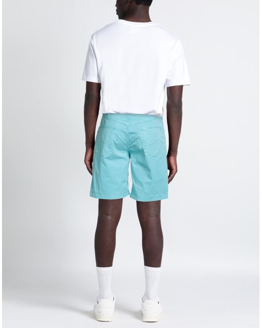 Jacob Coh?n Blue Sky Shorts & Bermuda Shorts Cotton, Elastane for men
