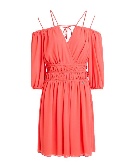 Rebel Queen Red Mini Dress Polyester
