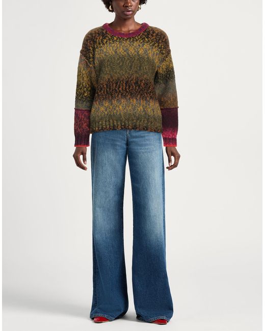Raquel Allegra Green Sweater Polyacrylic, Wool, Polyamide, Alpaca Wool