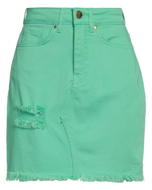 KLIXS Green Mini Skirt