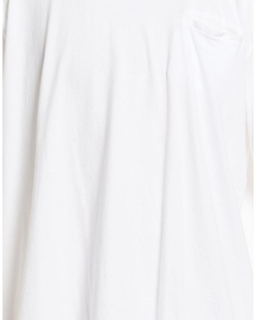 Fedeli White T-Shirt Cotton for men