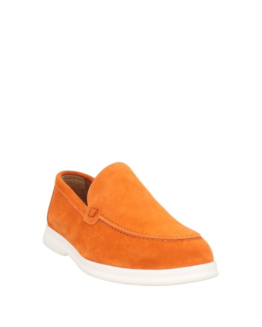 Doucal's Orange Loafer for men