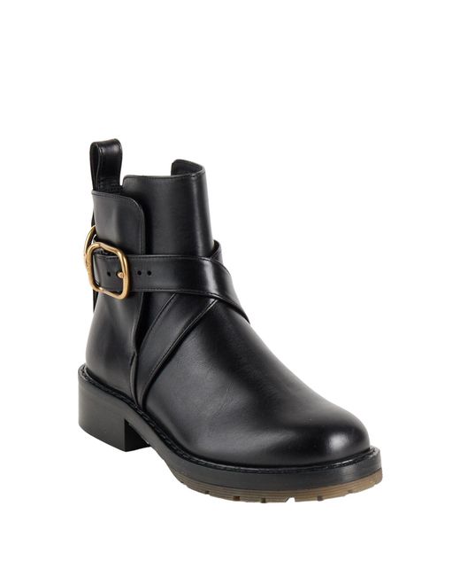 Chloé Black Ankle Boots
