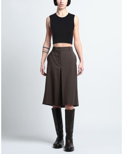 Joah Brown Black Top Polyester, Elastane