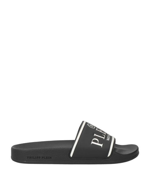 Philipp Plein White Sandals Rubber for men