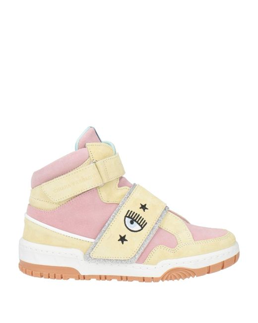 Chiara Ferragni White Sneakers Leather