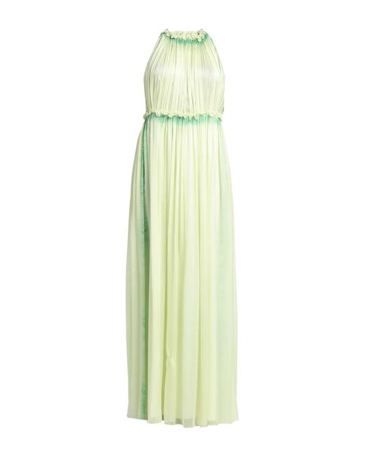 Alberta Ferretti Green Maxi Dress