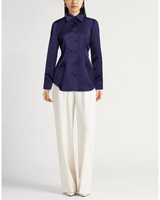 Sportmax Blue Shirt Polyester