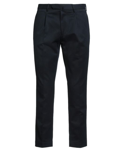 Santaniello Blue Midnight Pants Cotton for men