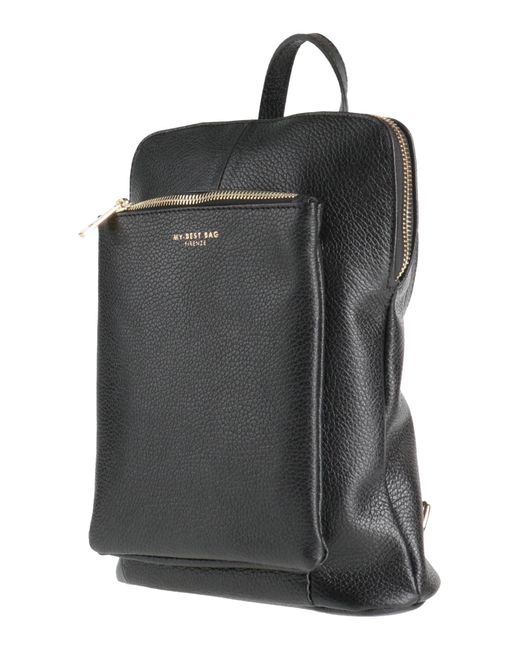 My Best Bags Backpack Leather in Black Lyst UK