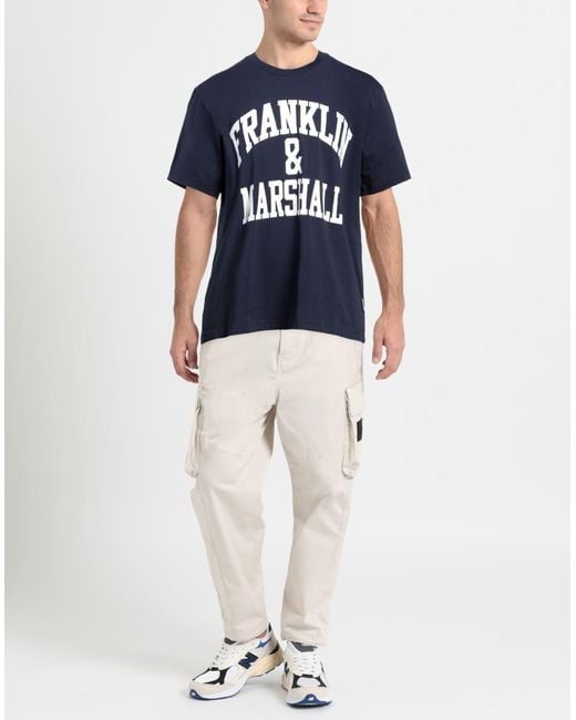 Franklin & Marshall Blue T-shirt for men