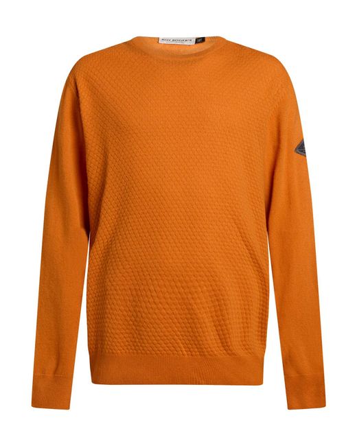 Roy Rogers Orange Sweater Wool, Viscose, Polyamide, Cashmere for men