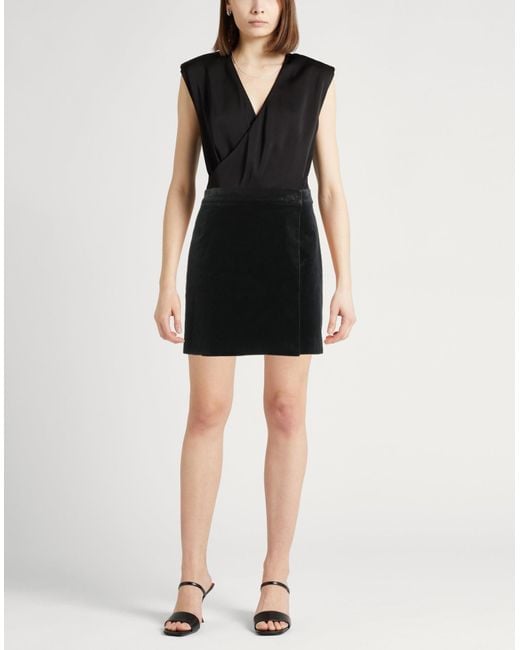 Theory Black Mini Skirts