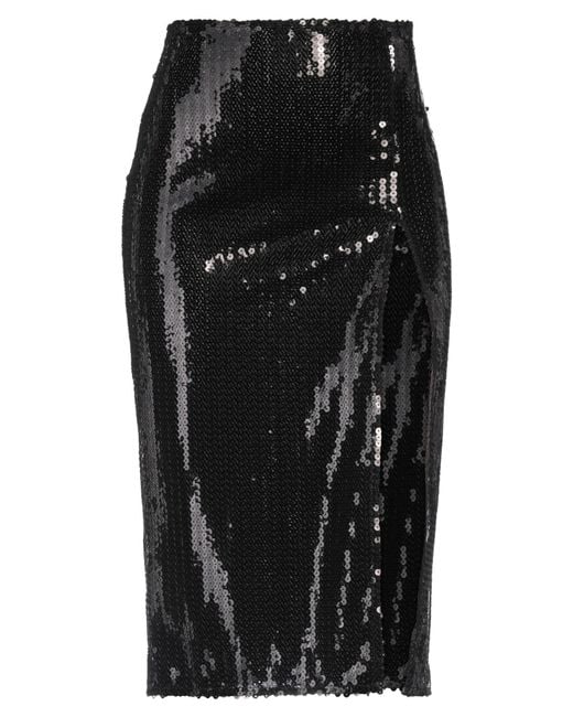 Nensi Dojaka Black Midi Skirt