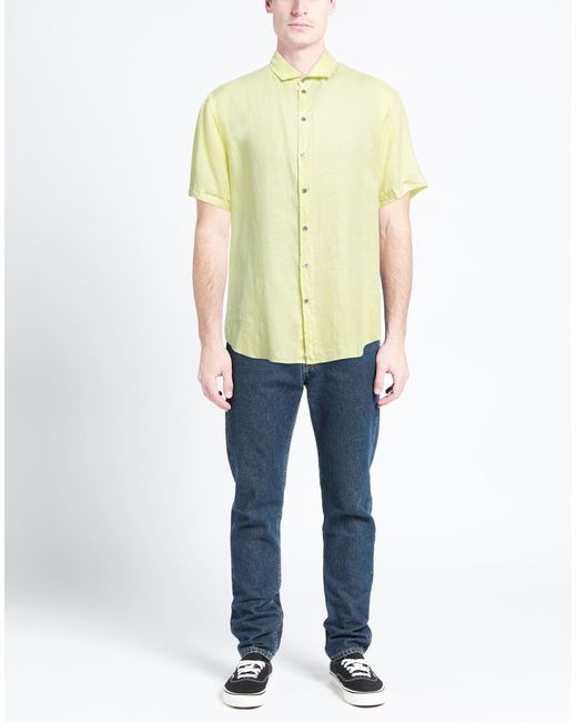 Emporio Armani Yellow Shirt for men