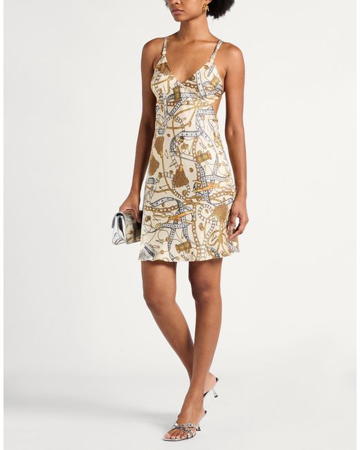 Moschino Metallic Mini Dress