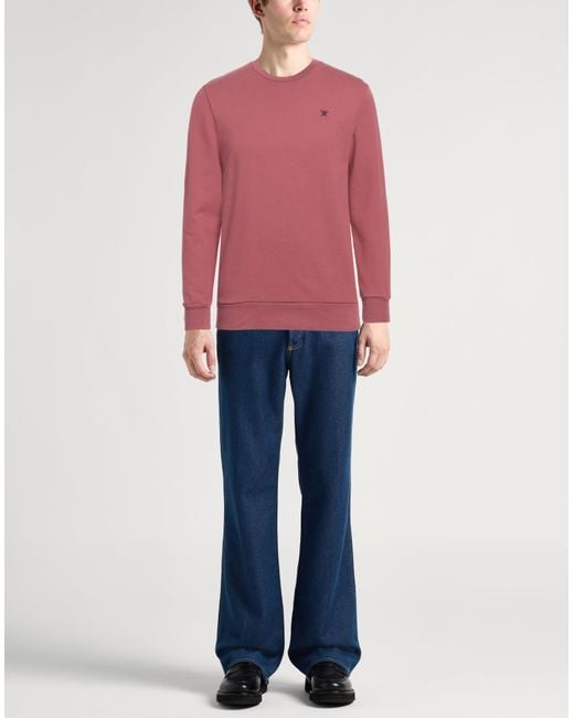 Sudadera Hackett de hombre de color Pink