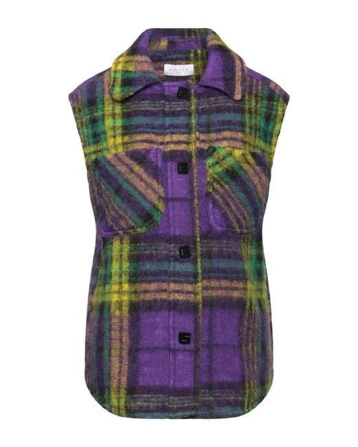 Gaelle Paris Blue Tailored Vest