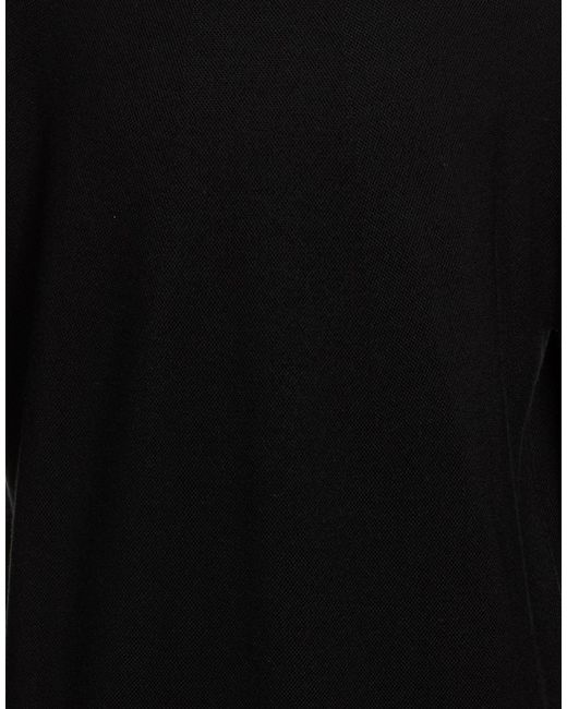 ALPHATAURI Black Turtleneck Wool, Lyocell for men