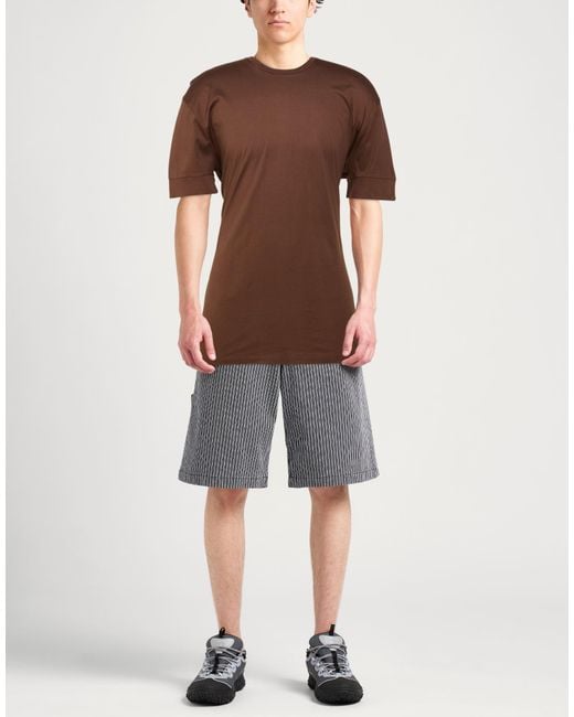 DSquared² Brown Chocolate T-Shirt Cotton for men