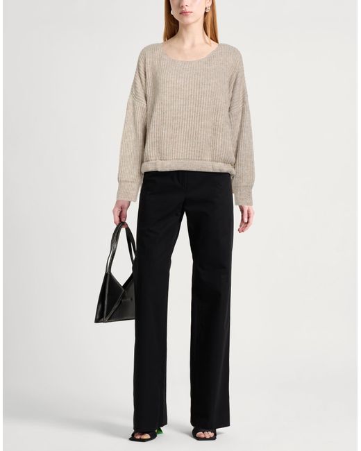 CafeNoir Natural Jeans Sweater Acrylic, Polyamide, Viscose, Wool