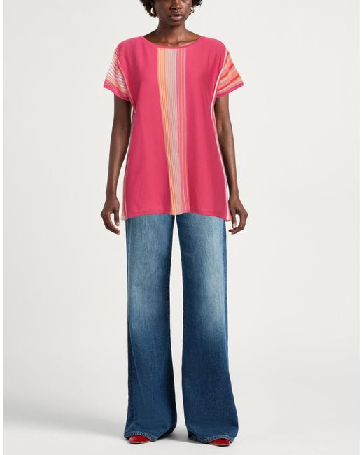 Gran Sasso Pink Sweater Cotton