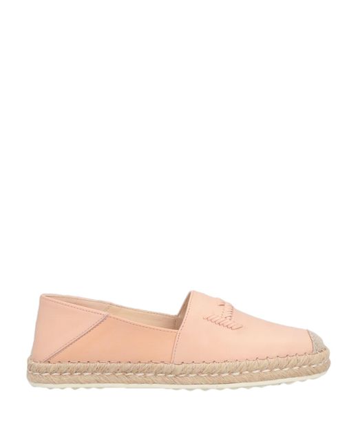 Tod's Pink Espadrilles
