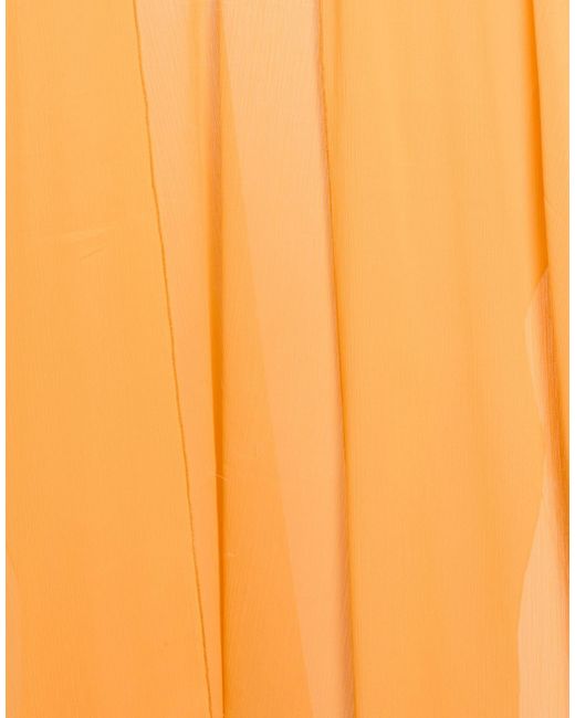 Patrizia Pepe Orange Scarf Polyester