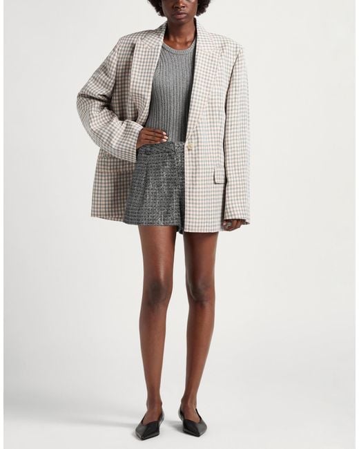 Maje Gray Shorts & Bermuda Shorts