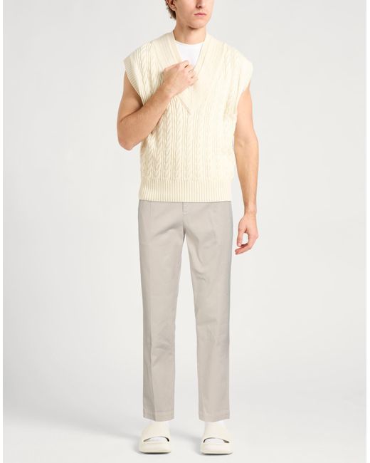 Barena Natural Pants Cotton, Elastane for men
