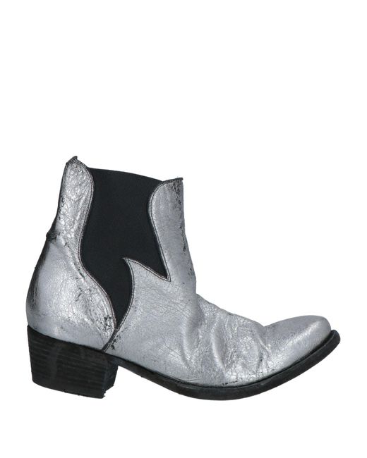Pantanetti Gray Ankle Boots