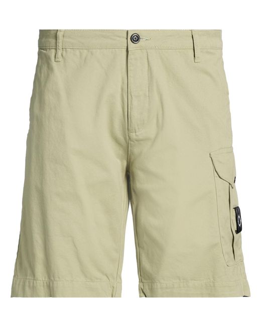 Ma Strum Green Shorts & Bermuda Shorts Cotton for men