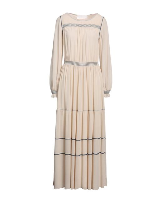 See By Chloé Natural Maxi-Kleid