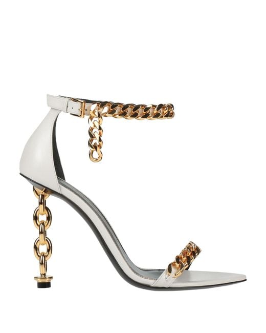 Tom Ford White Sandale