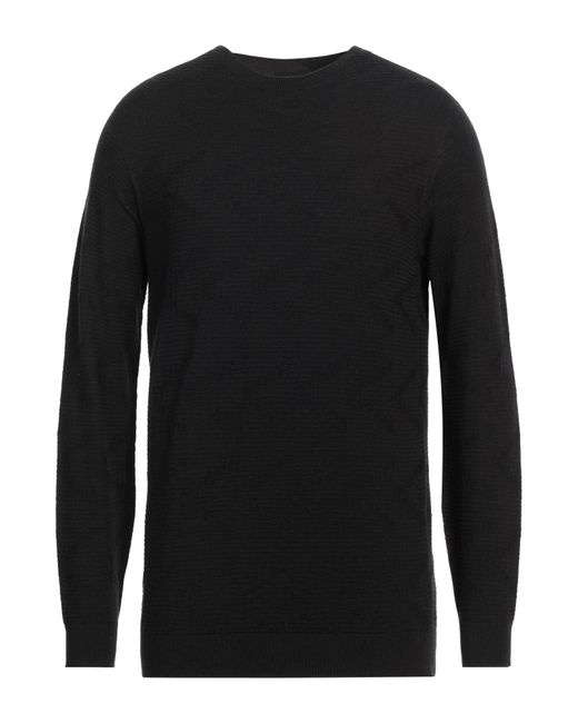 Giorgio Armani Black Sweater for men
