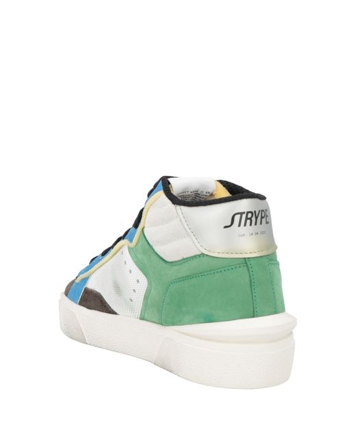 Strype Green Trainers