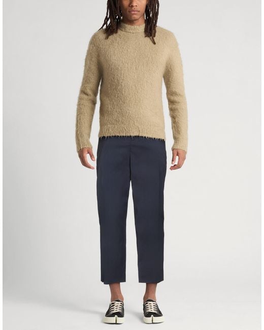 Neil Barrett Blue Pants Polyester, Cotton, Elastane for men
