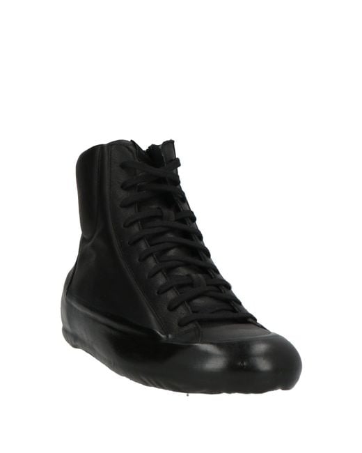 RBRSL RUBBER SOUL Black Sneakers Leather for men