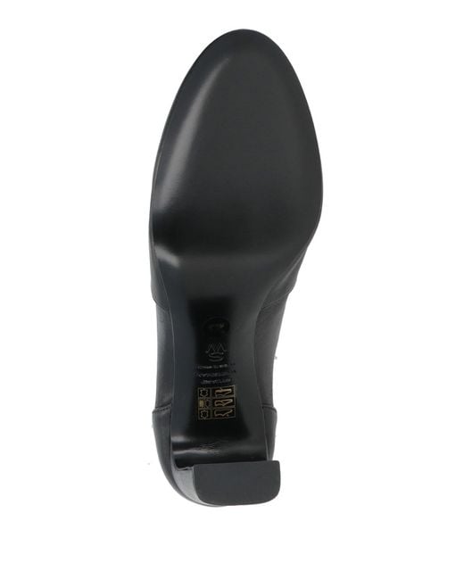 Stuart Weitzman Black Ankle Boots Leather
