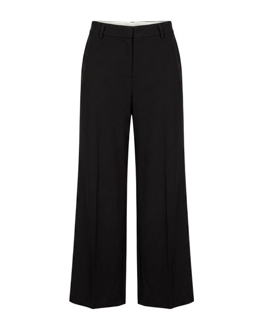 Weekend by Maxmara Black Pants Virgin Wool