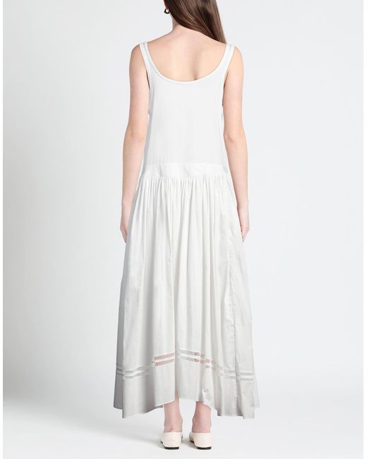 DIOTIMA White Maxi-Kleid